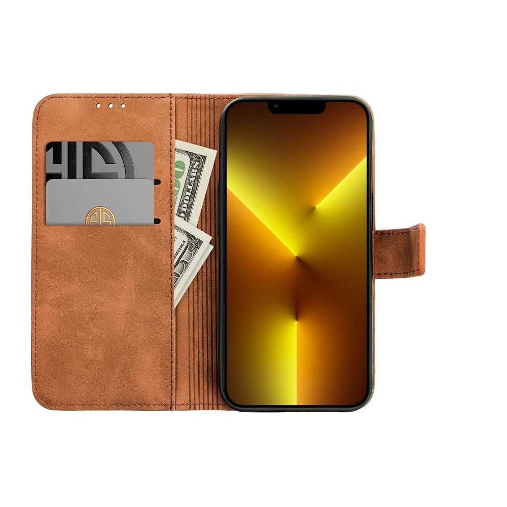 Kabura Book do Samsung Galaxy A15 4G / A15 5G + Szkło Hartowane
