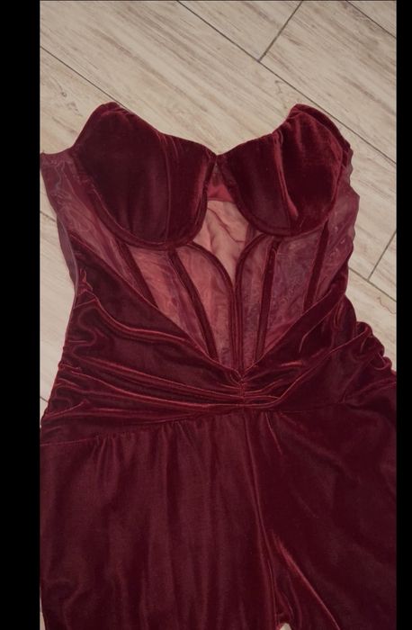 Велюровий комбенізон