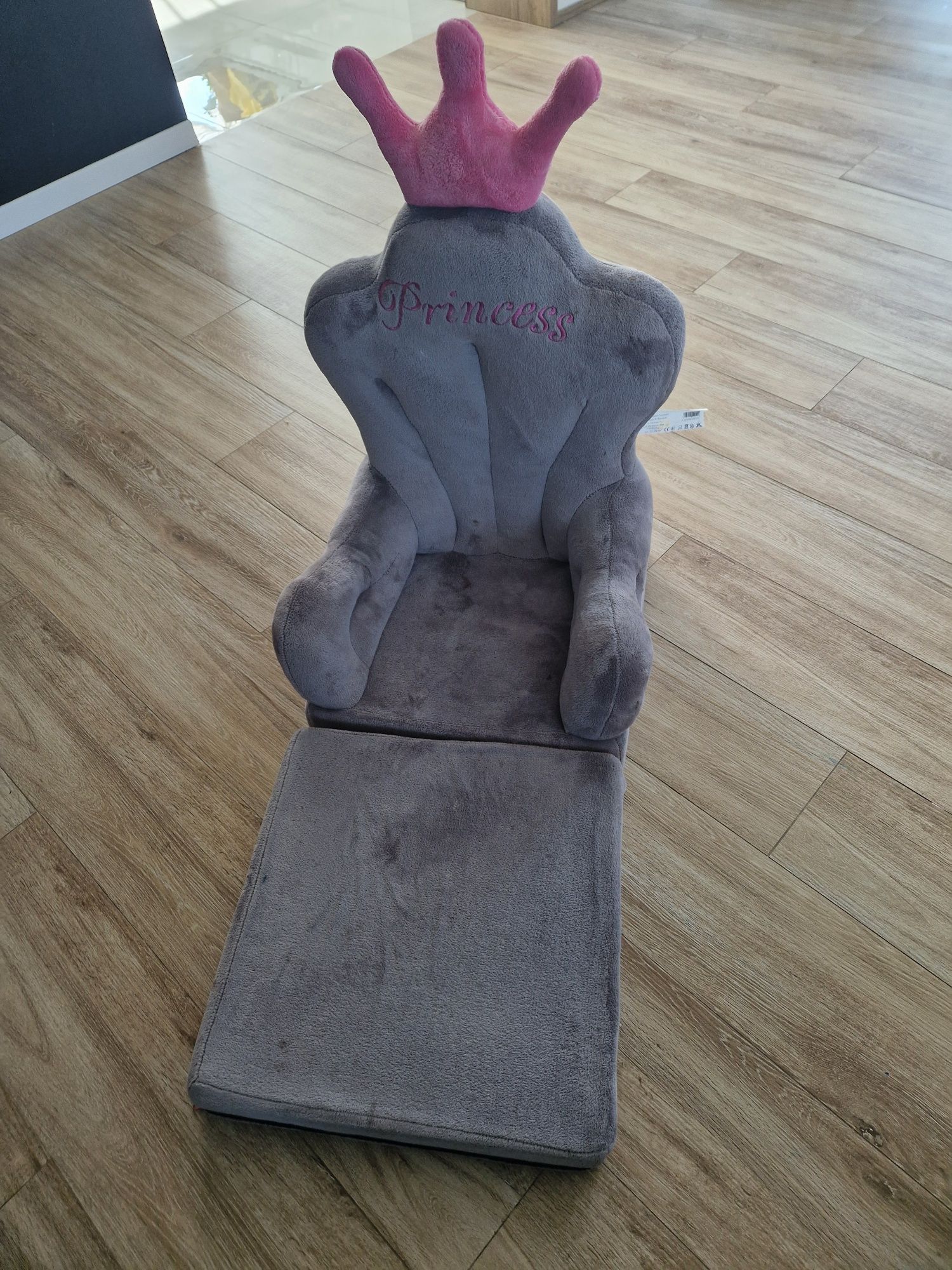 fotel pluszowy sofa PRINCESS
