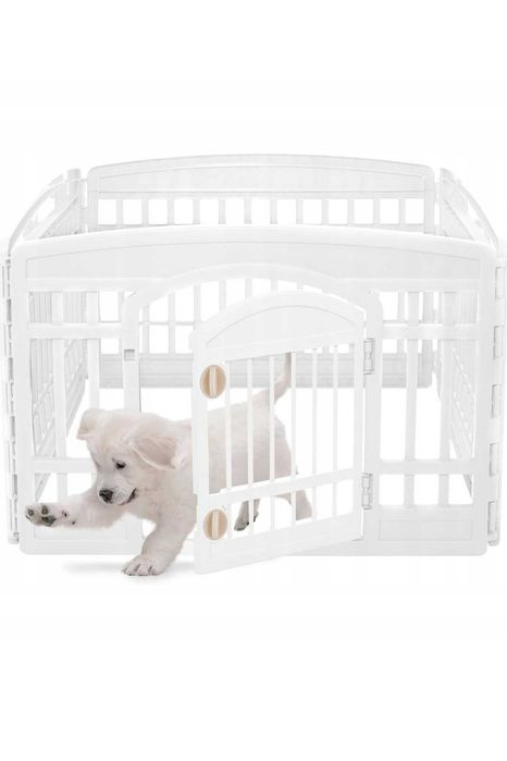 iris kojec dla szczeniąt wybieg dla psów plastikowy składany