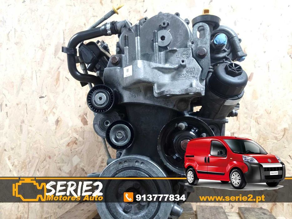 199A9000 - Motor Fiat Fiorino / Qubo 1.3 Multijet