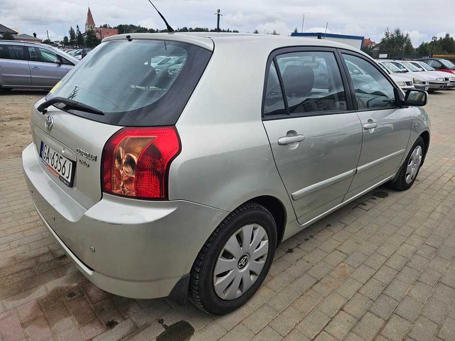 Toyota Corolla 2005r/1.4diesel/90KM/opłaty aktualne/klimatyzacja