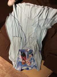 Camisa de dormir manga comprida Frozen tamanho 10anos da Disney