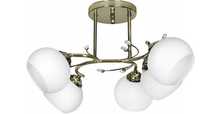 Lampa sufitowa ACTIVEJET 5P Patyna do salonu/sypialni/ zdobiona/nowa/