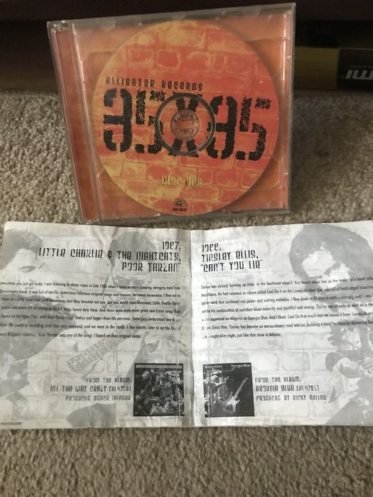 Сд  Various- Alligator records 35x35 2cd