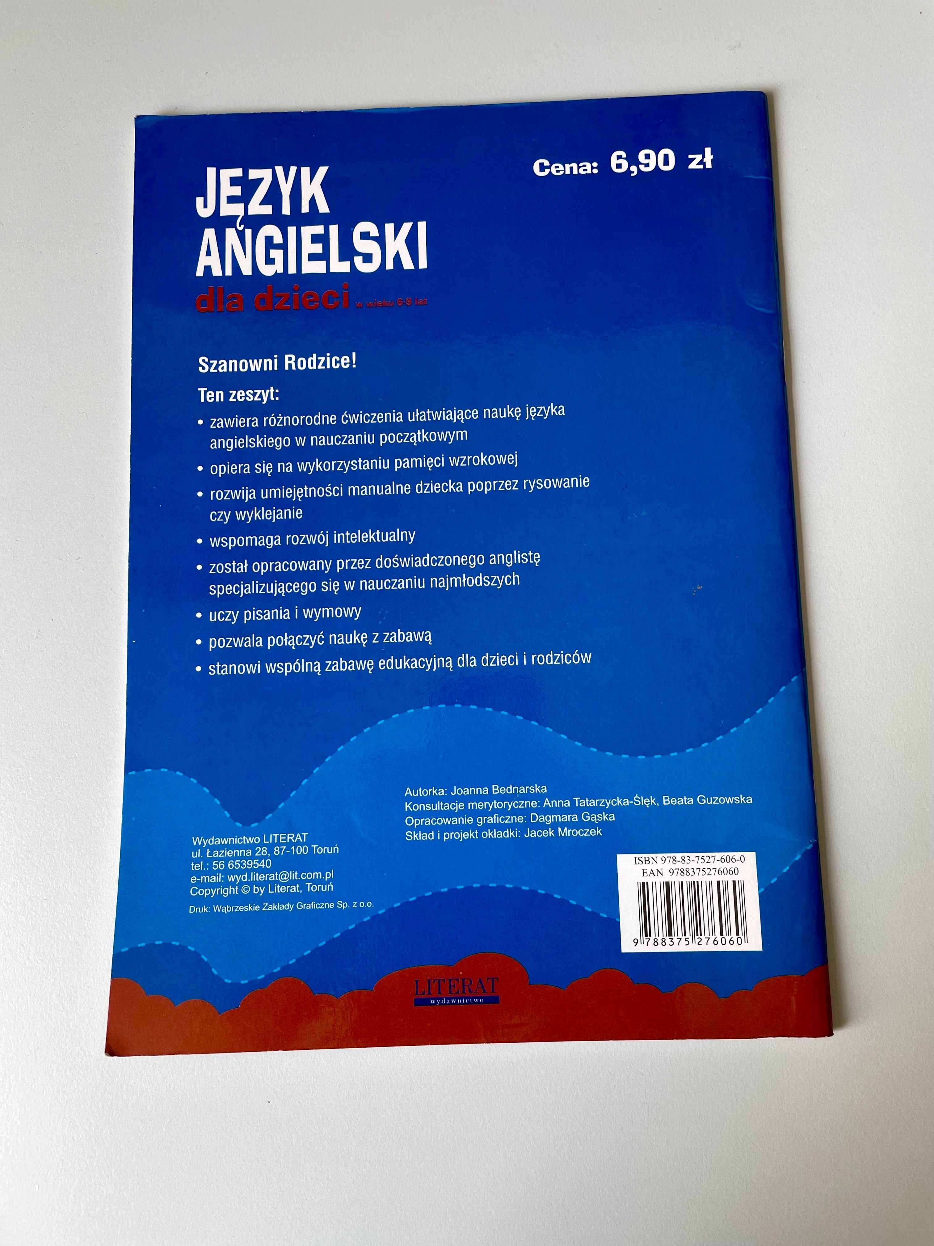 J. Bednarska „Język angielski dla dzieci w wieku 6-9 lat. Zeszyt 9”