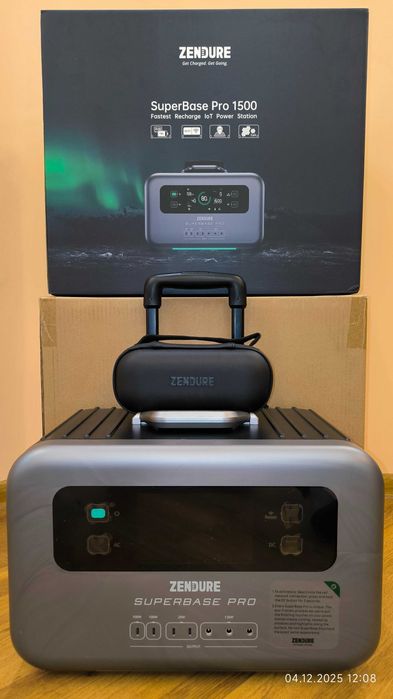 Зарядна станція ZENDURE SUPERBASE PRO 1500 2000 W, 1440 WH