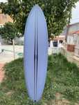 Prancha de surf pukas le cóte alex lorentz 7.0 mid lengh quilhas ci