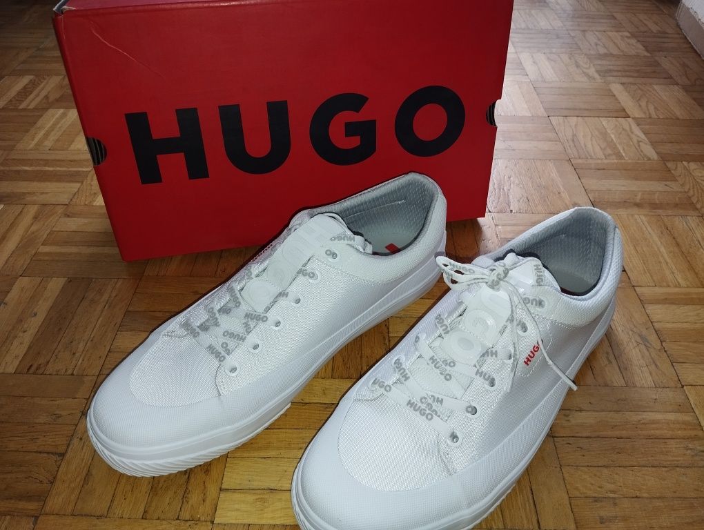 Buty męskie białe Hugo
