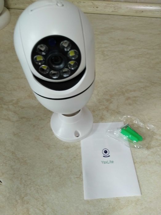 Камера-лампа WI-FI уличная