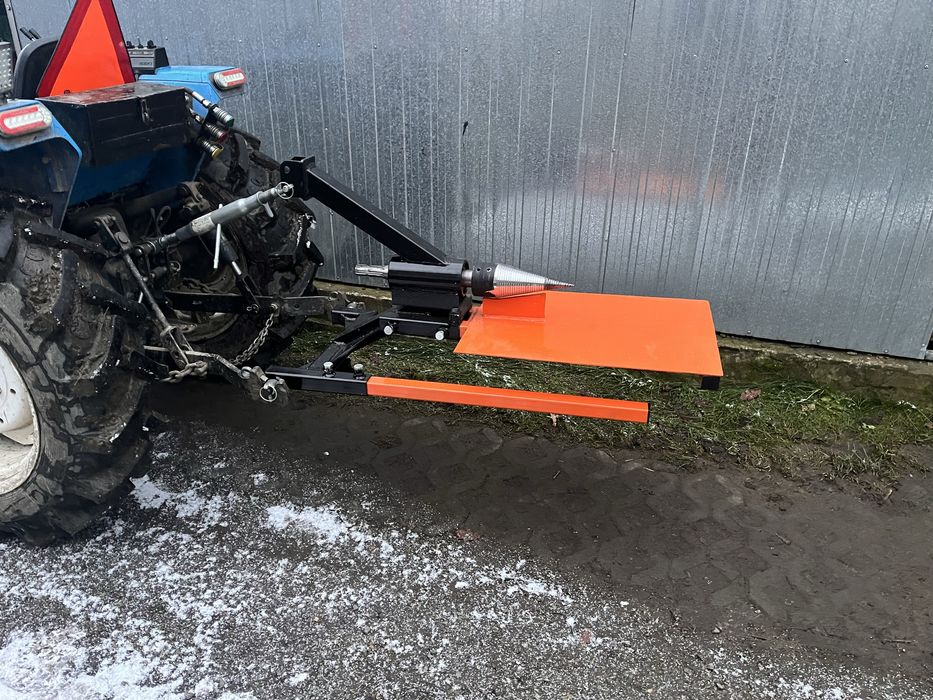 Łuparka do drewna rębak świdrowa do metrów 2 w 1 na wom fi 170