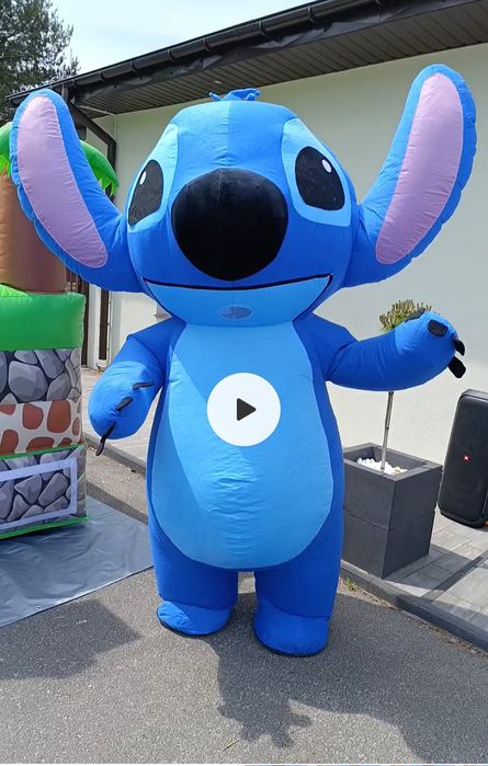 Wynajem dmuchana zjeżdżalnia Bubble House Miś XXL piana party ścianki