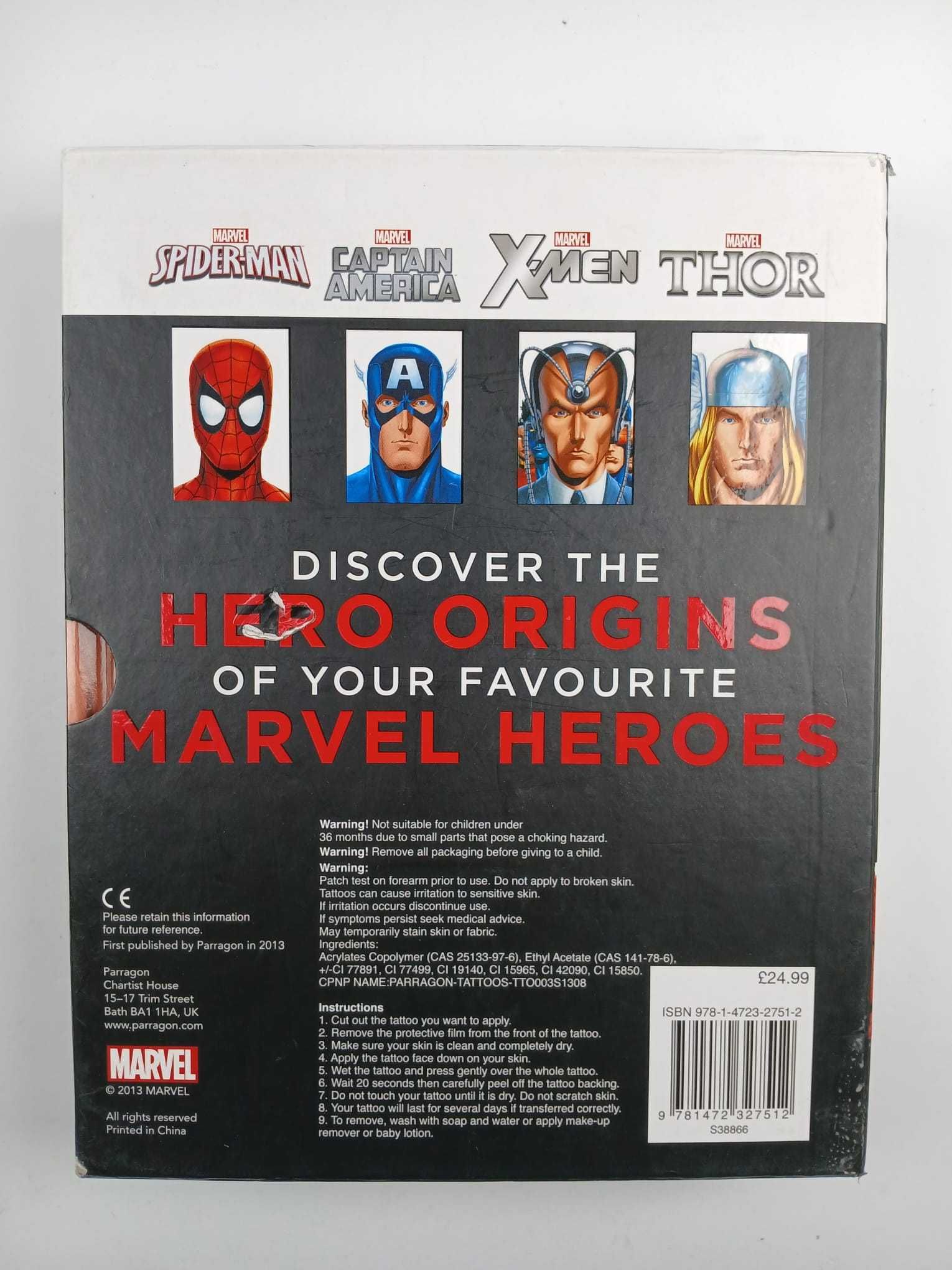Marvel Hero Origins Story Collection