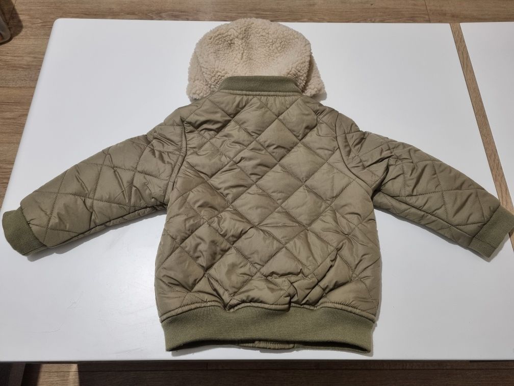 Nowa ocieplana kurtka dziecięca na kożuszku Primark r. 92cm 18-24m