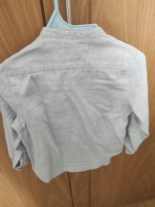 Camisola malha e camisa para menino 3/4 anos