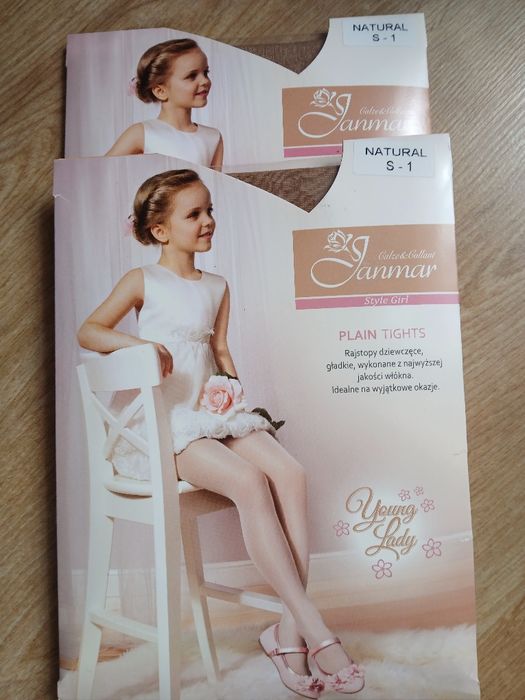 Rajstopy natural S ( 152-158)  2 pary. ( 5)