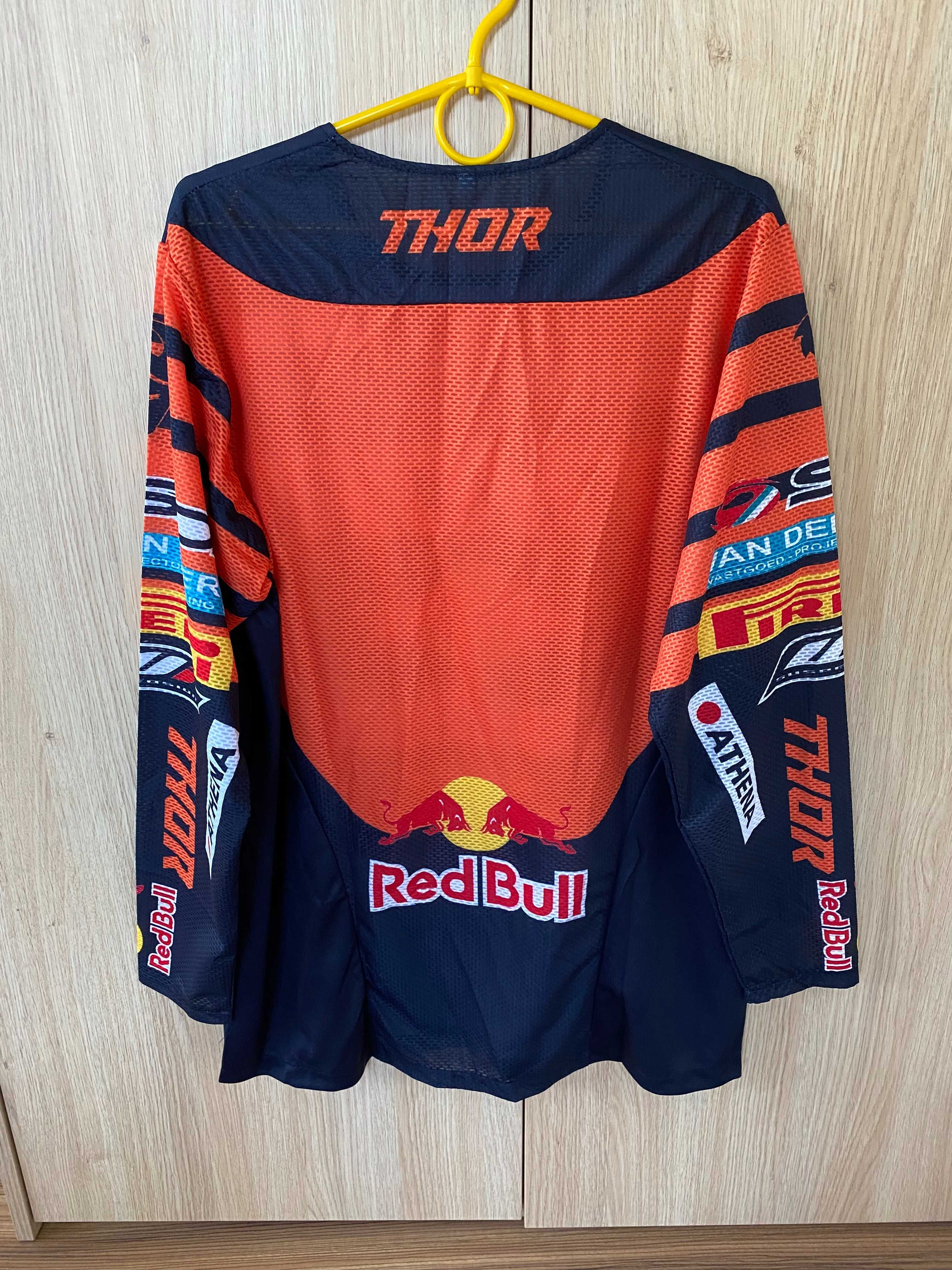 Strój THOR Pulse Navy OLD (KTM RedBull Factory)(cross,quad,enduro,mtb)