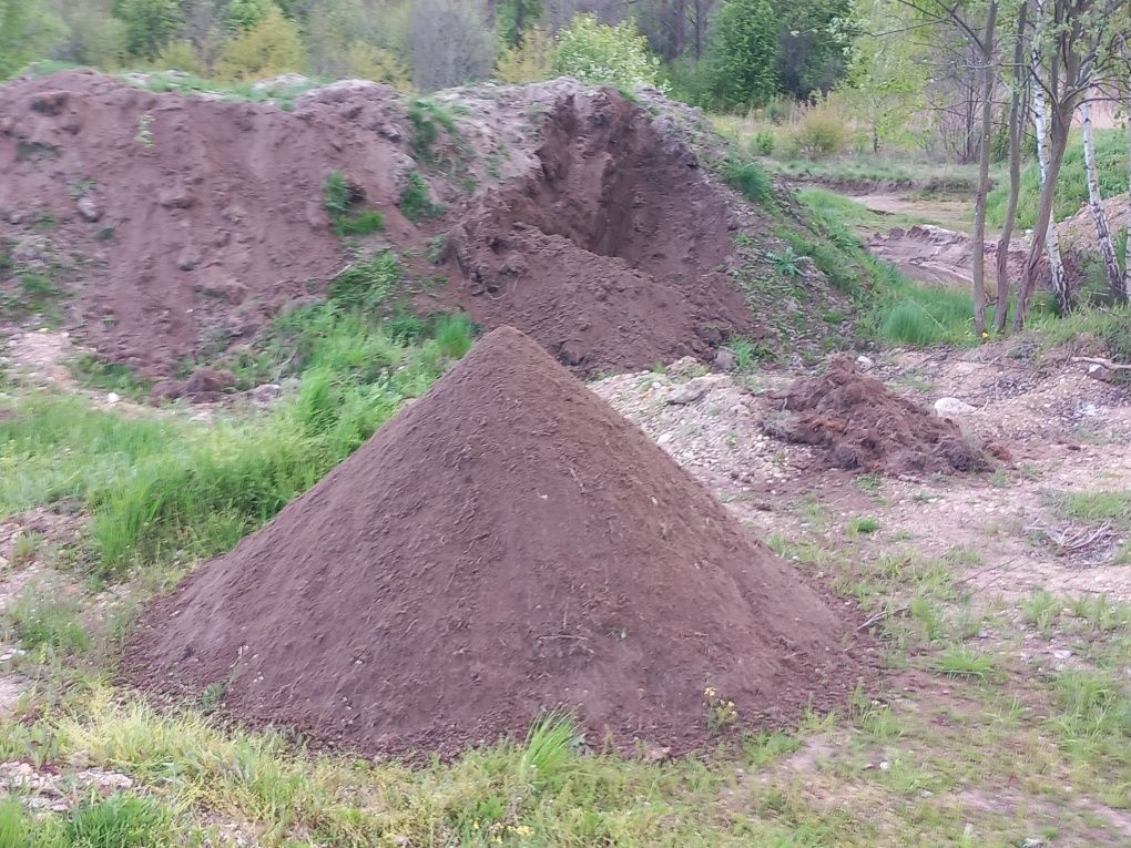 Ziemia przesiewana humus piasek kruszywo