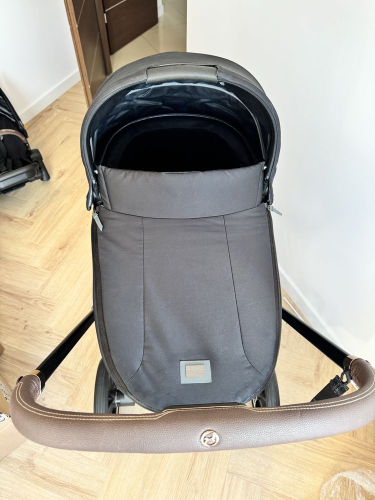 Cybex priam 2 w 1 albo 4 w 1 czarny black wózek spacerówka