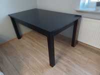 Stół rozkładany w kolorze czarnym półmat
