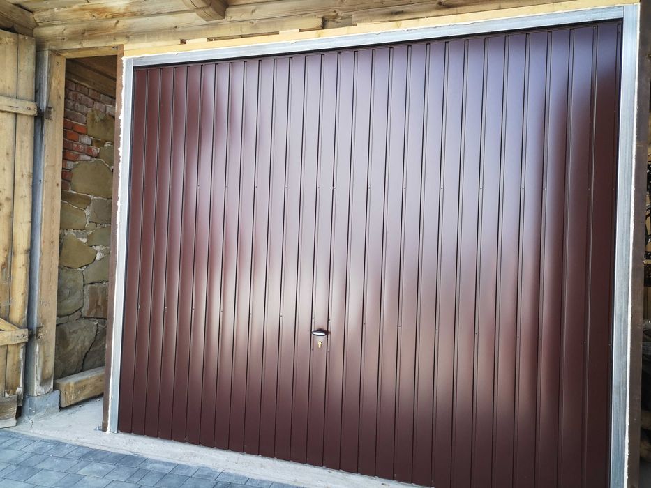 Brama uchylna 3000x2100 antracyt grafit brąz czarna garażowa Uchył