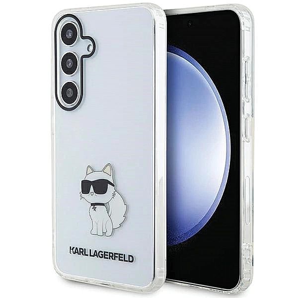 Etui Karl Lagerfeld IML Choupette na Samsung Galaxy S24+ - przezroczys