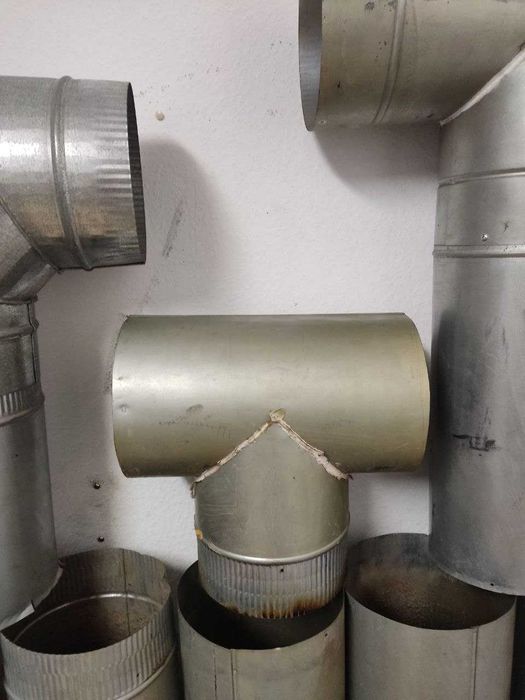 Труба витяжна оцинкована Ø 200мм