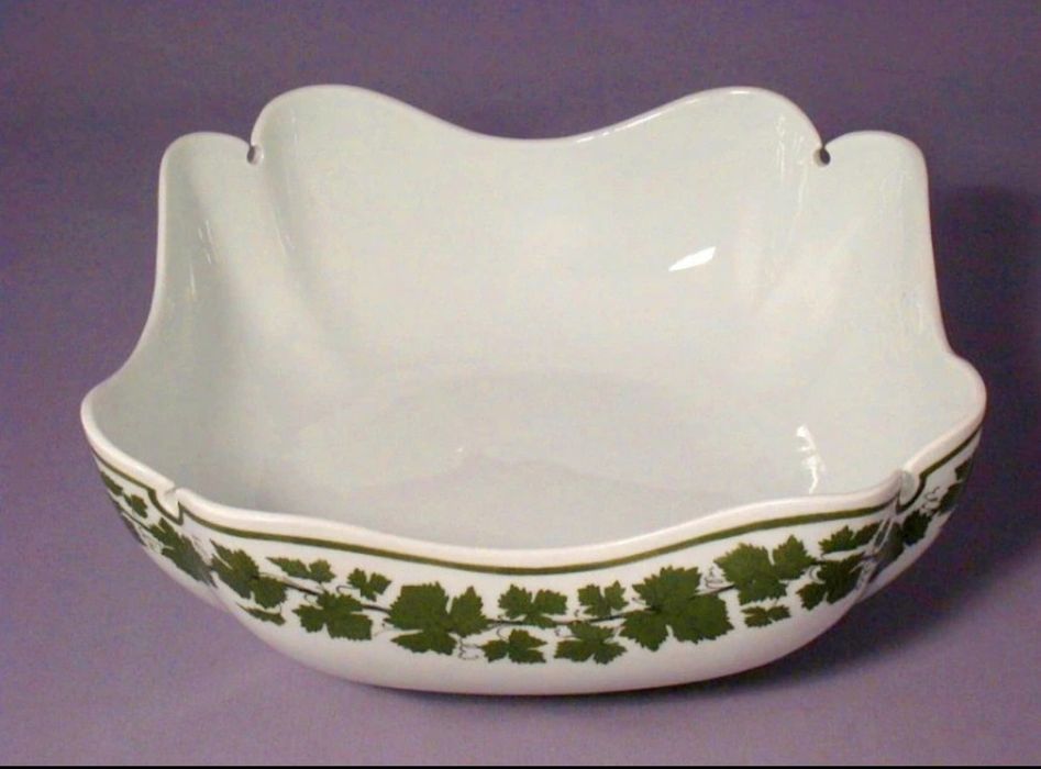 Duża misa na owoce Meissen winorośl