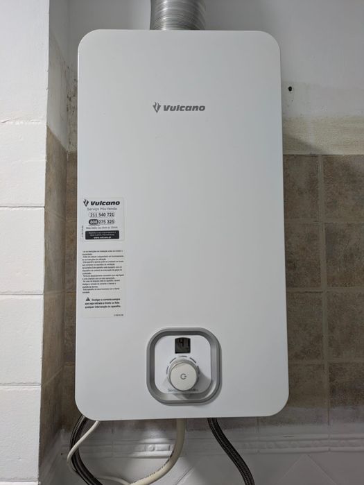 Esquentador Inteligente Marca Vulcano Sensor ventilado 2