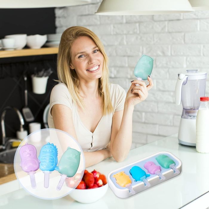 Foremki do lodów silikonowe