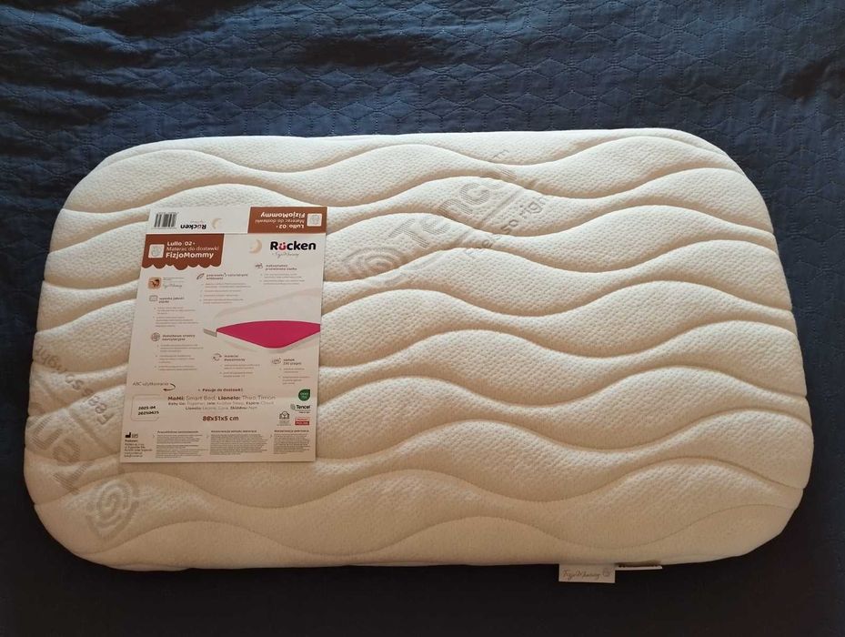 materac Rücken (np.: Lionelo, MoMi, Baby Go, Joie, Espiro, Skiddou)