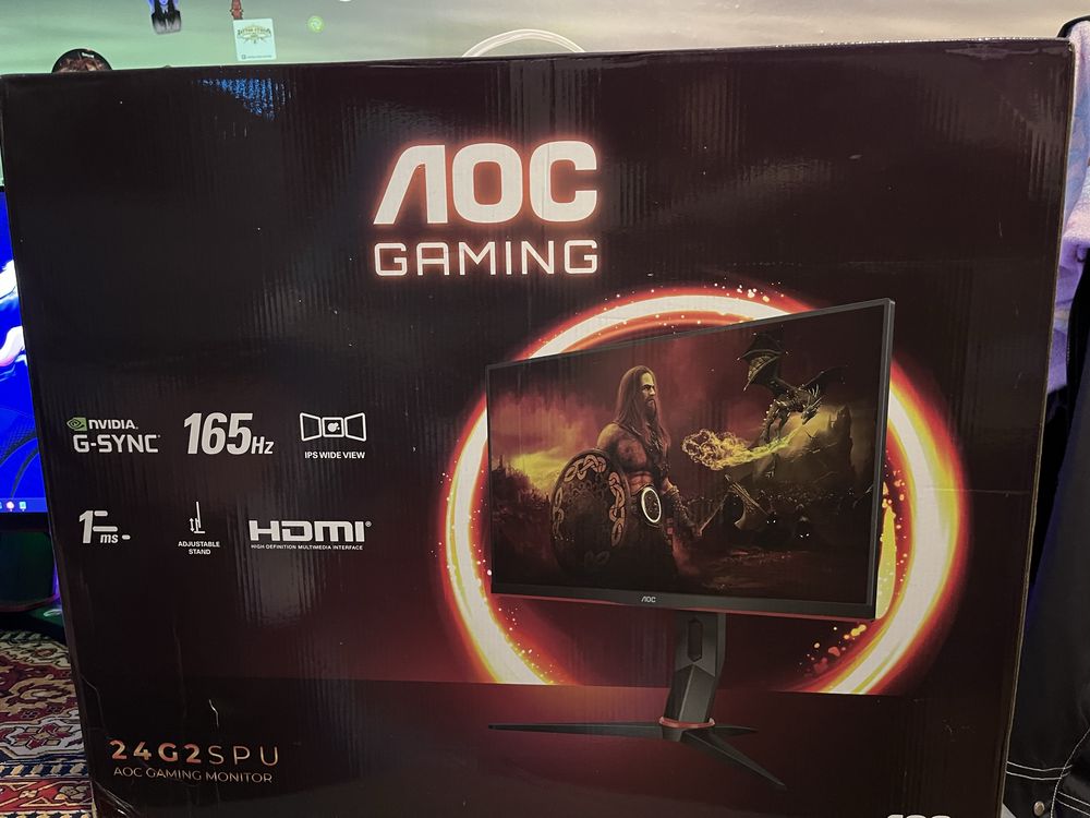 Monitor AOC 24” 165hz