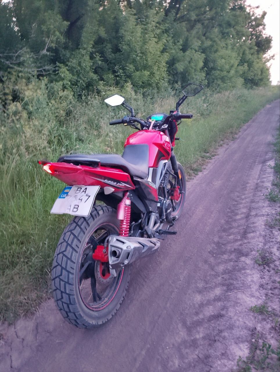 Породам мотоцикл spark sp200 r 27