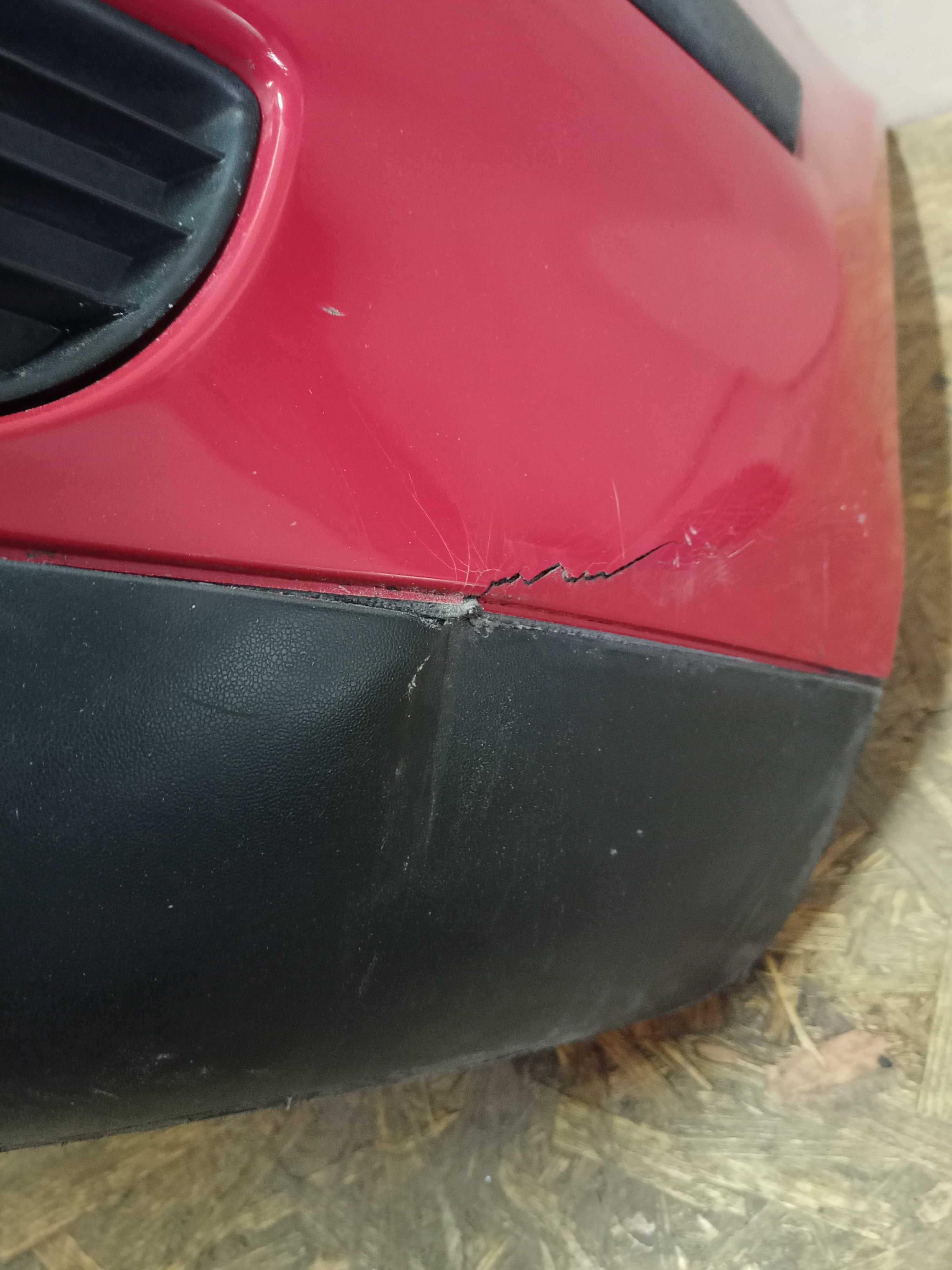 Seat Leon 1 Toledo 2 zderzak przód przedni kolor czerwony oryginał