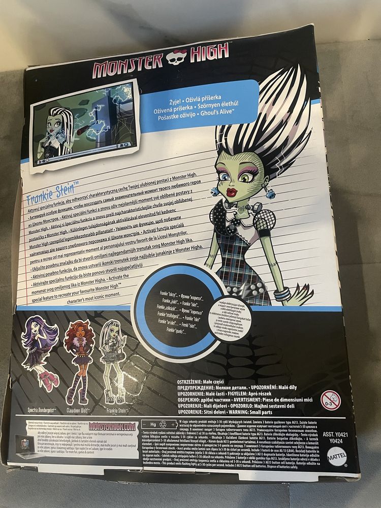 Lalka monster high frankie stein