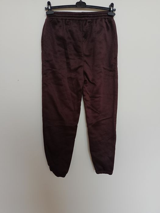 Brązowe spodnie dresowe SHEIN L (40/42) plus size nowe bez metki