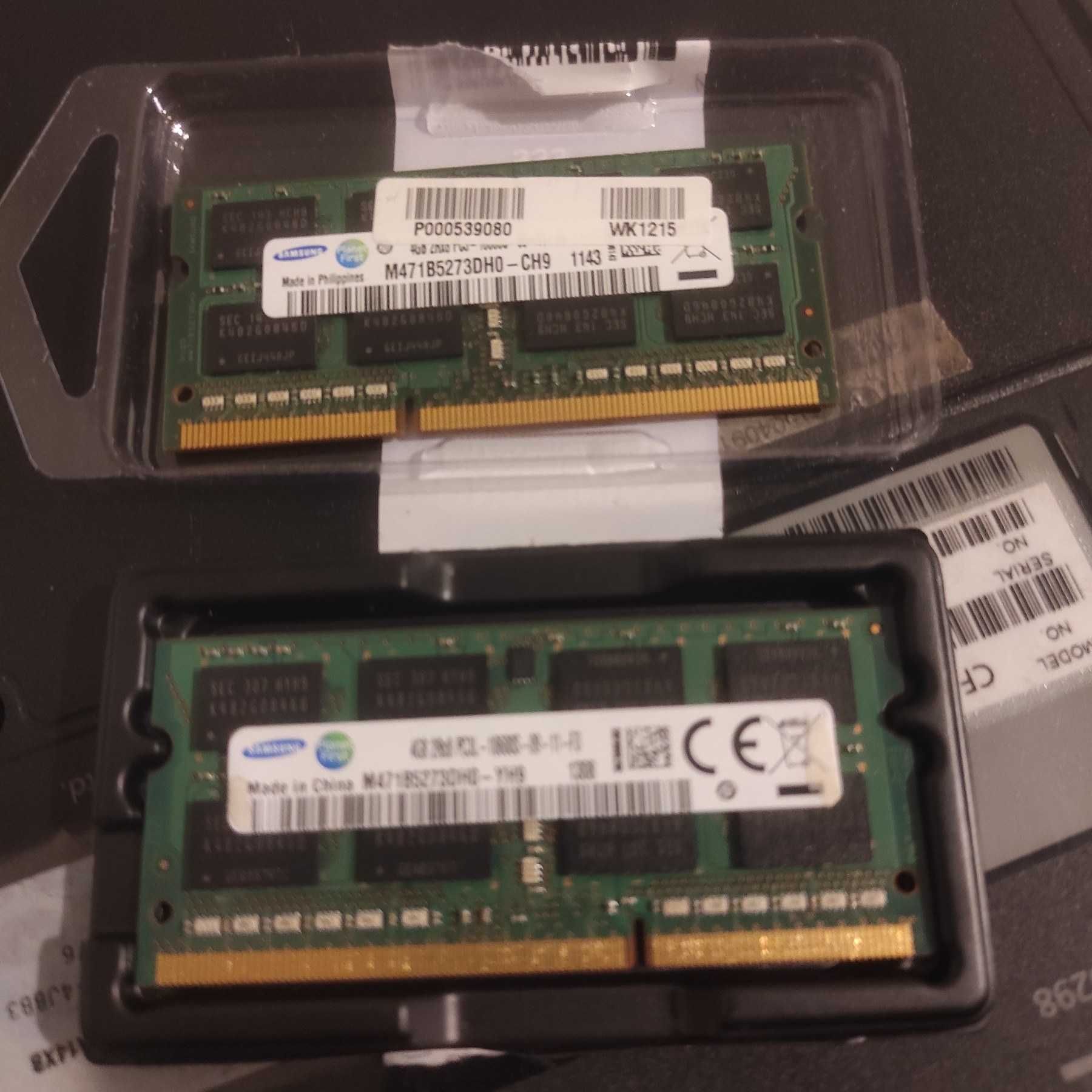 Пам'ять Samsung SODIMM DDR3 4Gb 1333 MHz PC3L-10600S M471B5273DH0-YH9