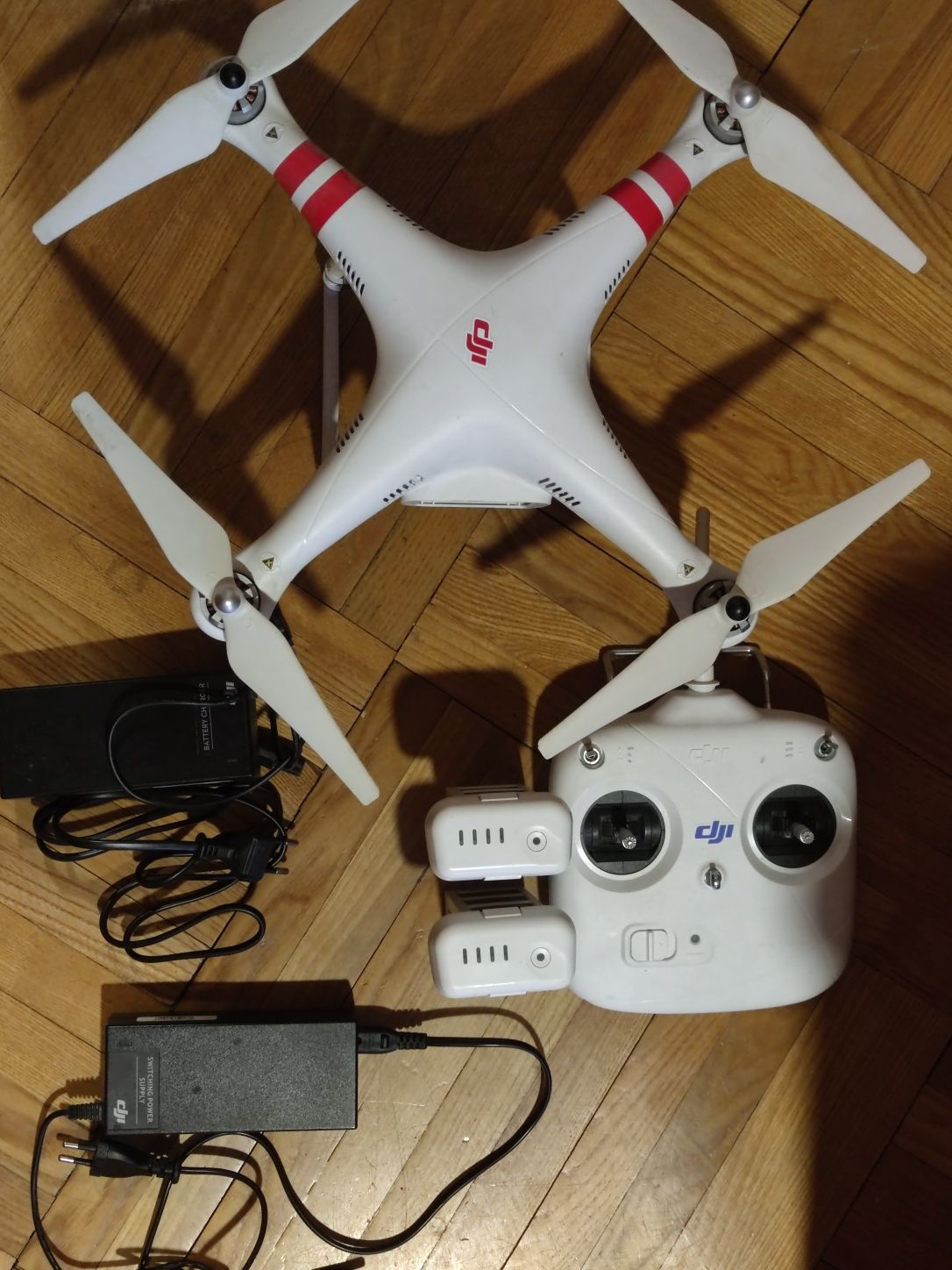 Дрон Квадрокоптер DJI Phantom 2, 2 АКБ, 2 З/У