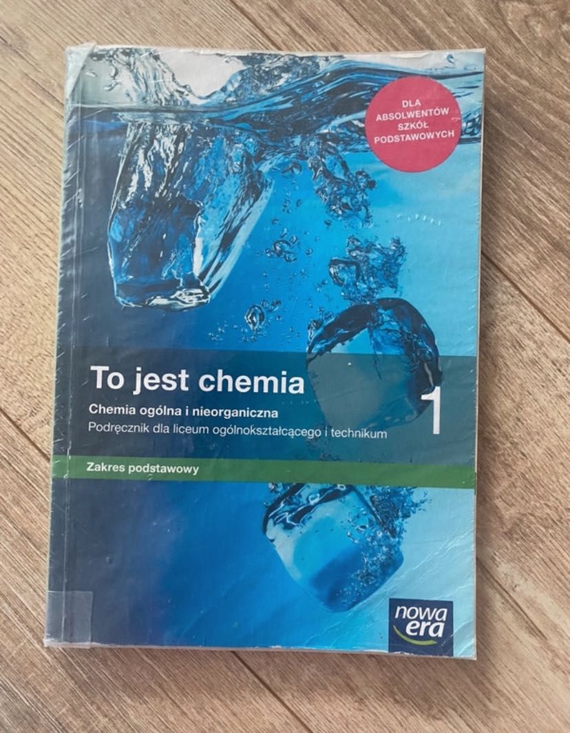 Podręcznik chemia kl 1