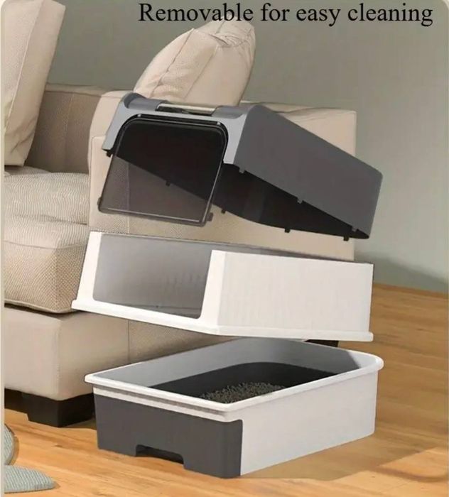 Продам туалет закритого типу новий із лопаткой в комплекті.