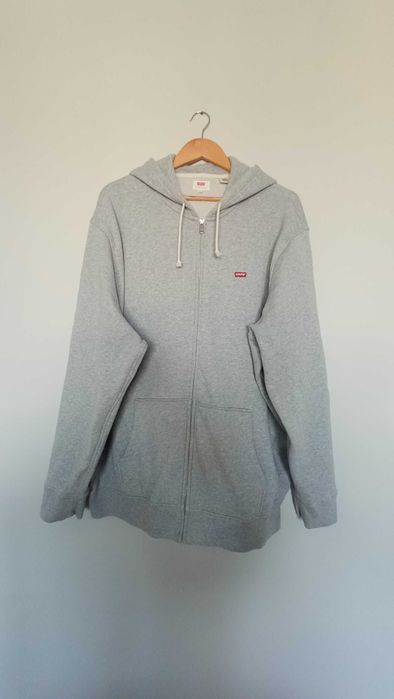 Szara Bluza Levi's Plus XXL 2XL Hoodie
