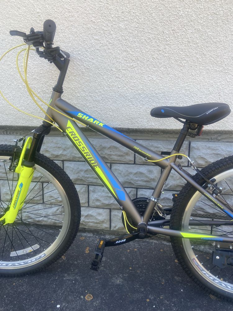 Велосипед підлітковий Crossride Shark 24’’