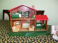 sylvanian families domek z wyposażeniem