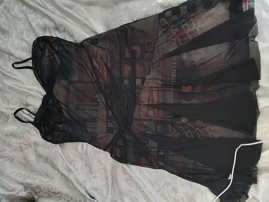 Strójprzebranie lata 20-te sukienka dodatki rozmiar M