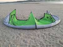 kitesurf vário material prancha arnes barra e kites