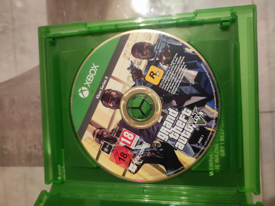 Xbox series X GTA V, FIFA 23 (bez gwarancji)