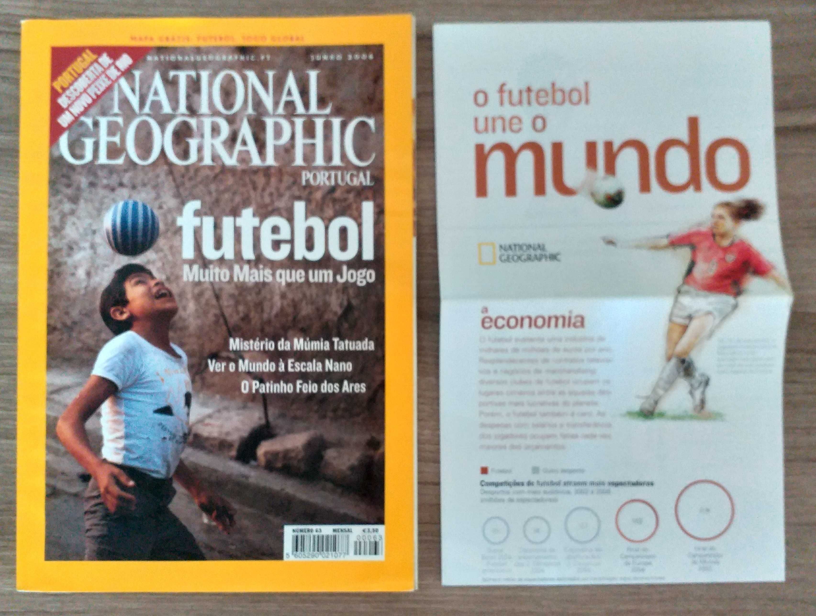 Revista National Geographic Portugal - 63 com mapa