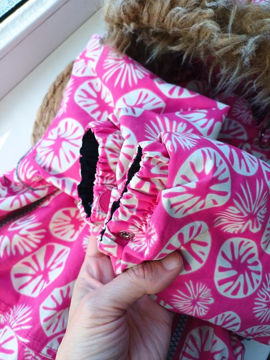 Комбінезон зимовий термо на дівчинку 86 см 92 см