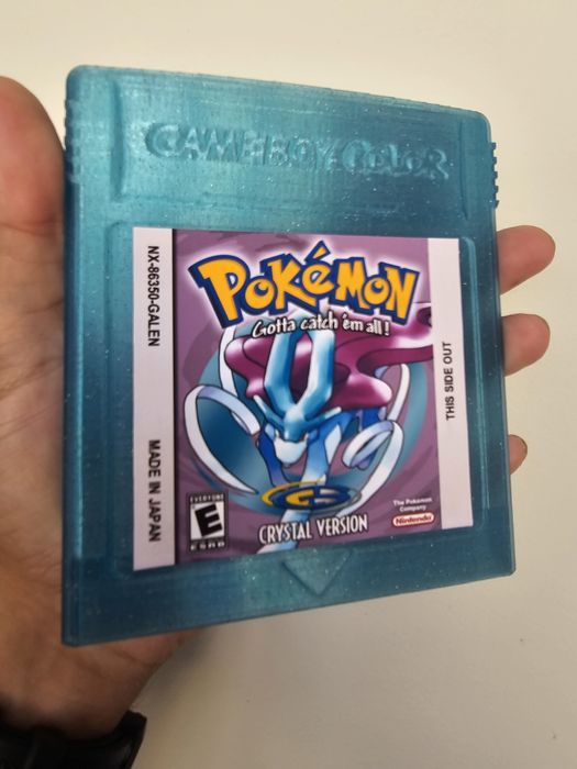 Cartucho Gameboy XL Pokémon Crystal Version