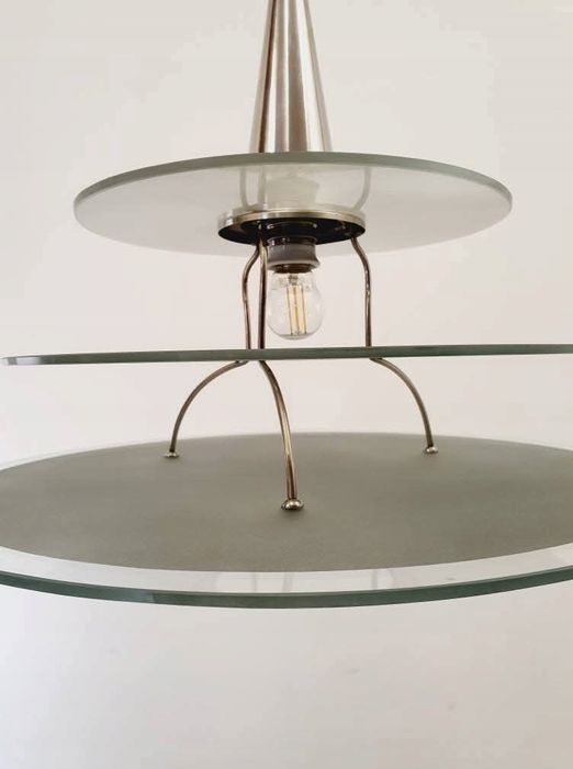 Żyrandol Bauhaus Art Deco Franta Anyż Unikat